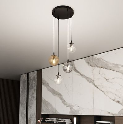 Emibig Lighting Taklampa COSMO 4 BL PREMIUM MIX