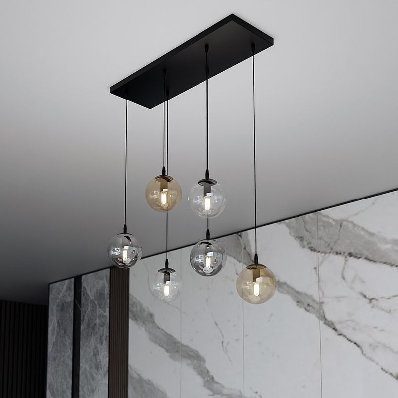 Emibig Lighting Taklampa COSMO 6 BL MIX1
