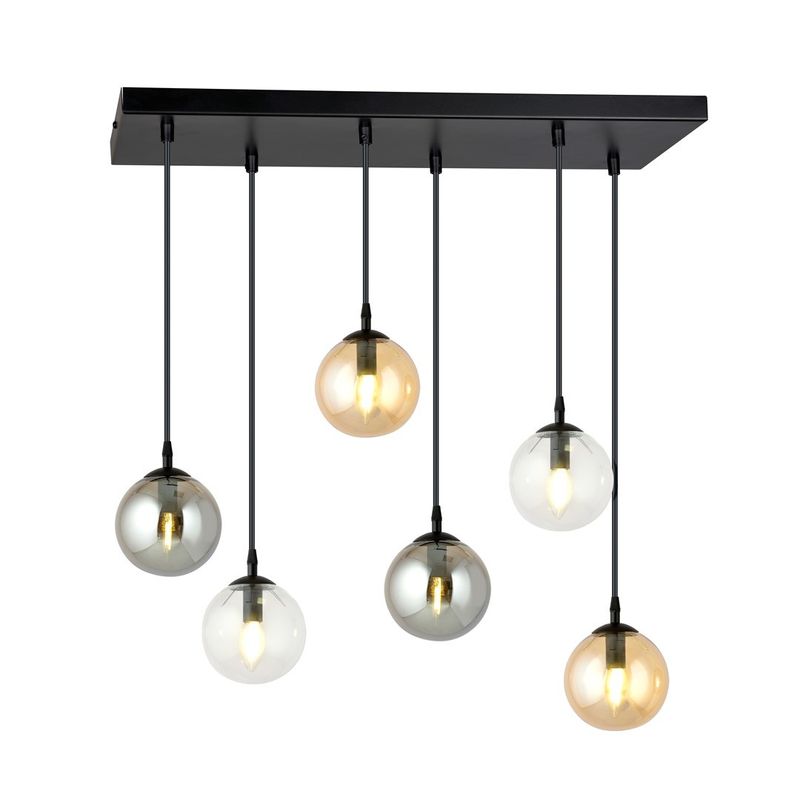Emibig Lighting Taklampa COSMO 6 BL MIX1