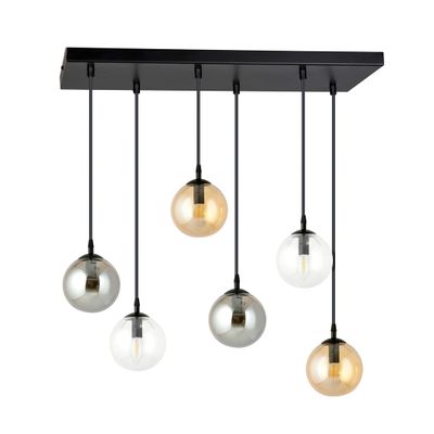 Emibig Lighting Taklampa COSMO 6 BL MIX1
