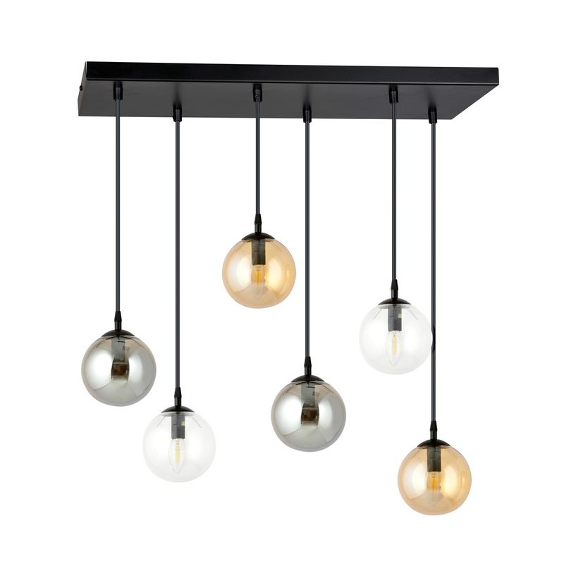 Emibig Lighting Taklampa COSMO 6 BL MIX1