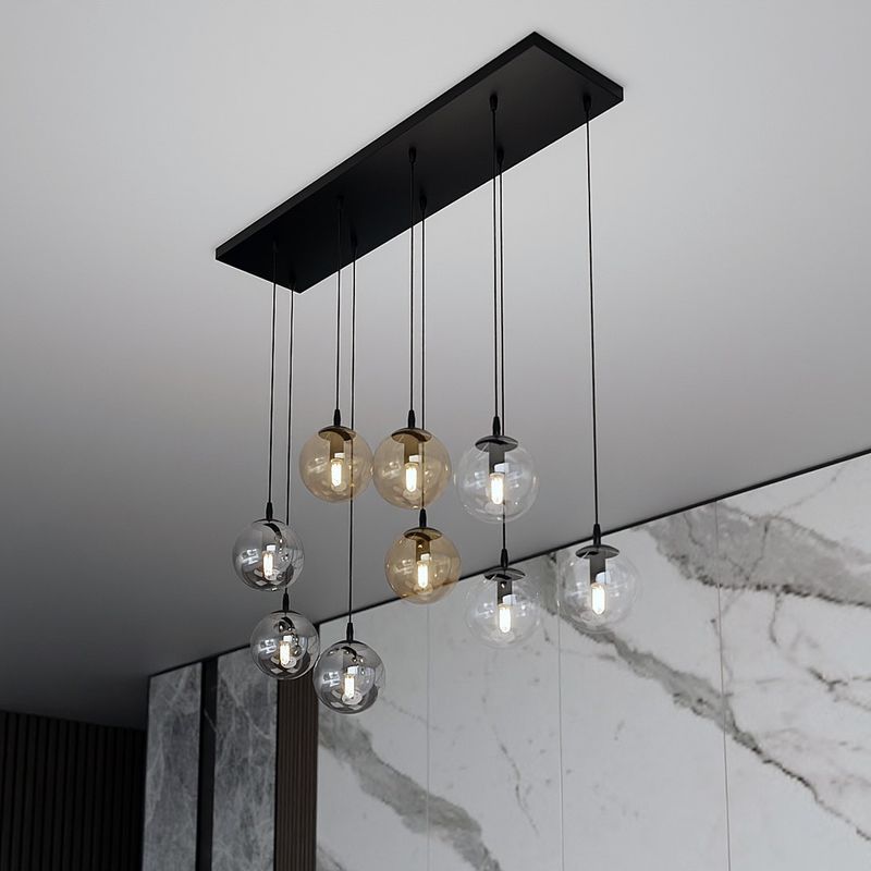Emibig Lighting Taklampa COSMO 9 BL MIX1