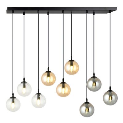 Emibig Lighting Taklampa COSMO 9 BL MIX1