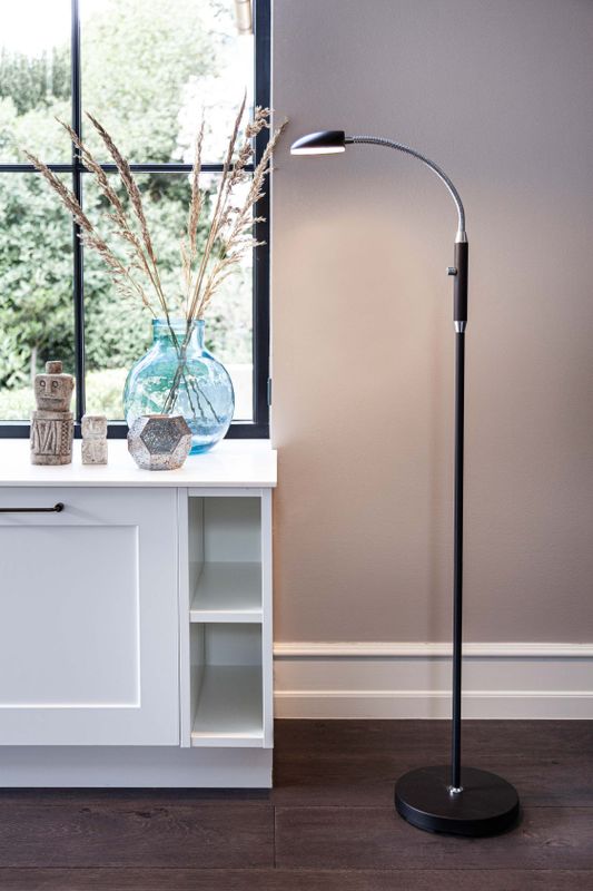 Halo Design VEGAS Floor Golvlampa Svart 140 cm