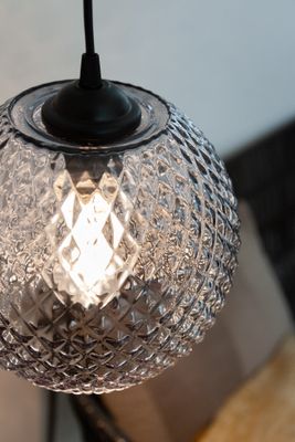 Halo Design NOBB Pendant Pendellampa Rök Ø22 cm