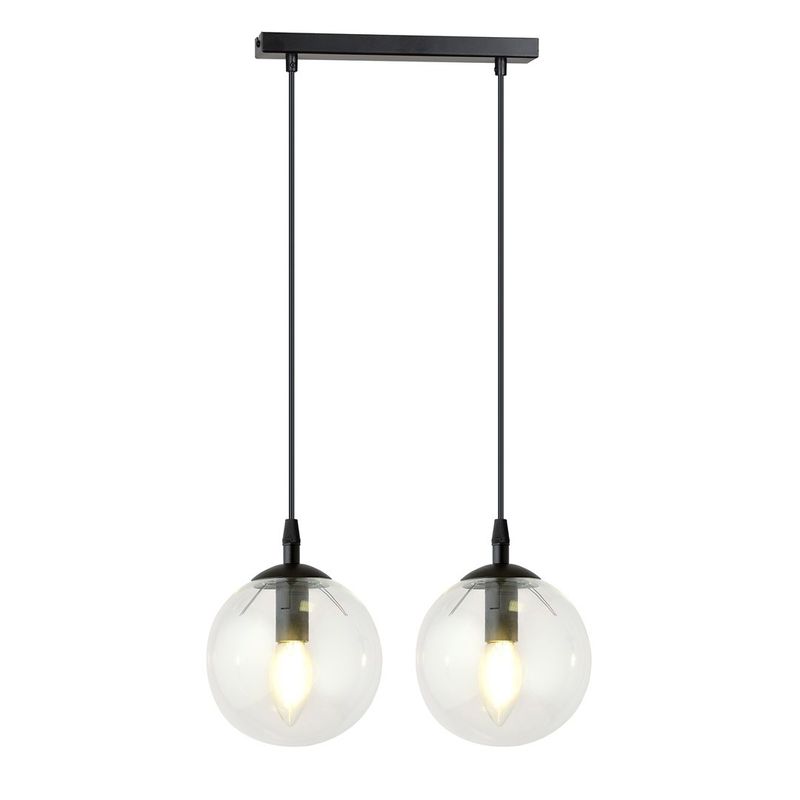 Emibig Lighting Taklampa COSMO 2 BL TRANSPARENT