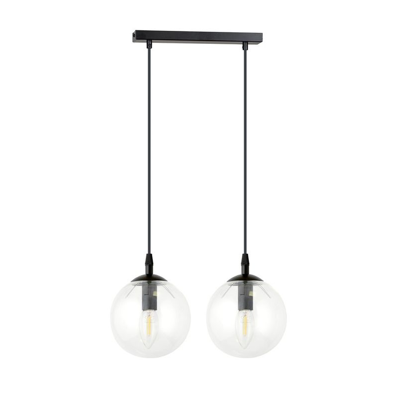 Emibig Lighting Taklampa COSMO 2 BL TRANSPARENT