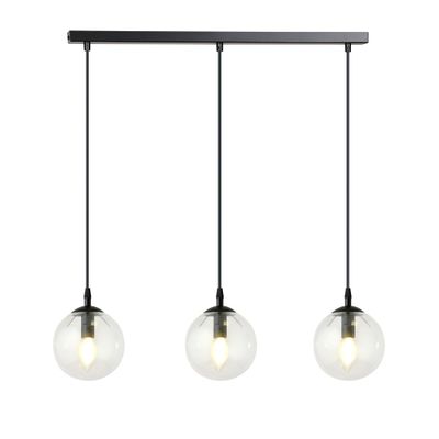 Emibig Lighting Taklampa COSMO 3 BL TRANSPARENT