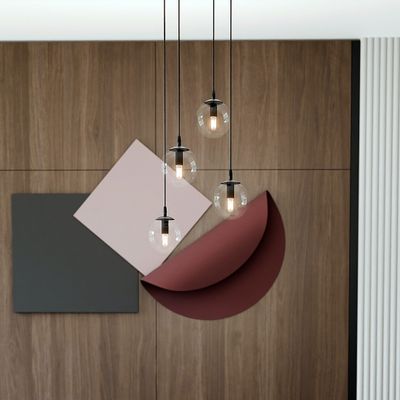 Emibig Lighting Taklampa COSMO 4 BL PREMIUM TRANSPARENT