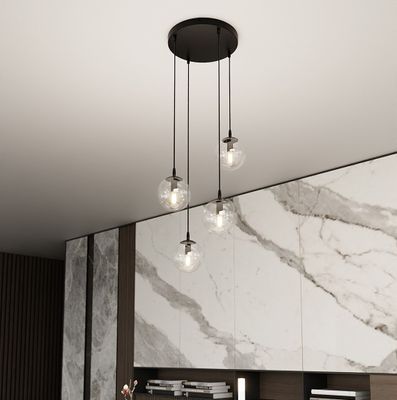 Emibig Lighting Taklampa COSMO 4 BL PREMIUM TRANSPARENT