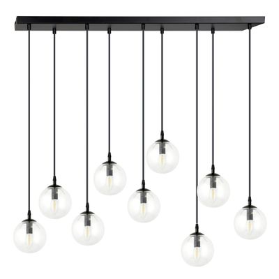Emibig Lighting Taklampa COSMO 9 BL TRANSPARENT
