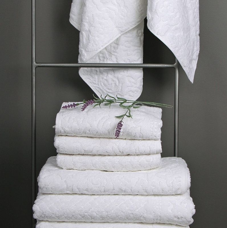 Fritz Magnus Luxury Frotté Handduk Vit 70x140 cm