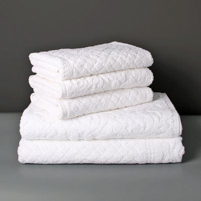 Fritz Magnus Luxury Frotté Handduk Vit 50x70 cm