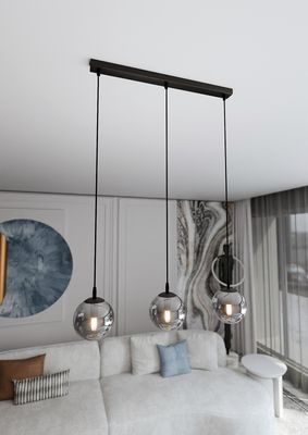 Emibig Lighting Taklampa COSMO 3 BL GRAFIT