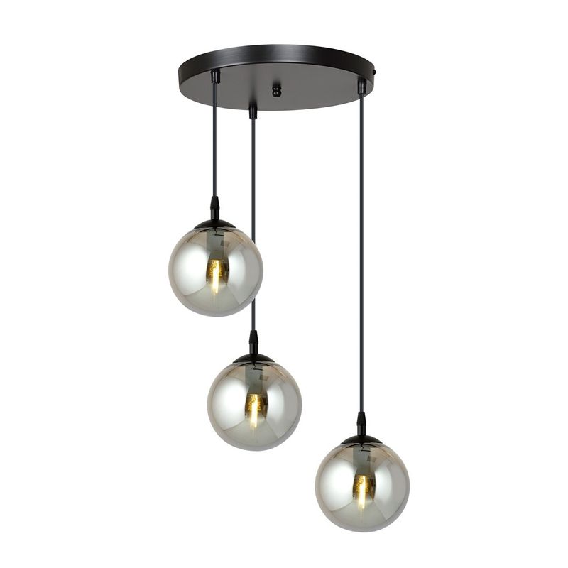 Emibig Lighting Taklampa COSMO 3 BL PREMIUM GRAFIT