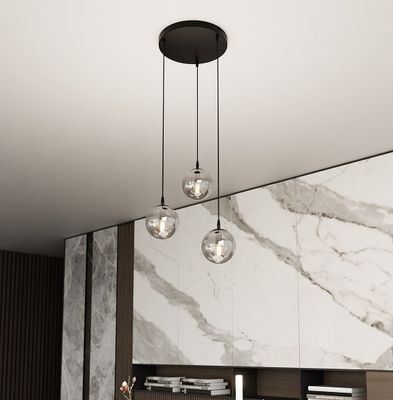 Emibig Lighting Taklampa COSMO 3 BL PREMIUM GRAFIT