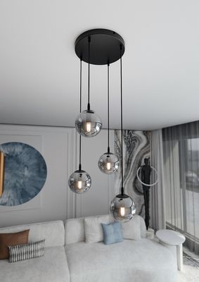 Emibig Lighting Taklampa COSMO 4 BL PREMIUM GRAFIT