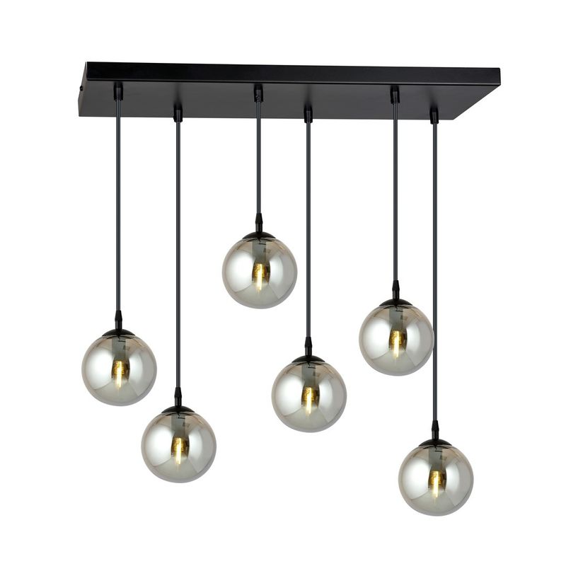 Emibig Lighting Taklampa COSMO 6 BL GRAFIT