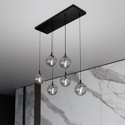 Emibig Lighting Taklampa COSMO 6 BL GRAFIT