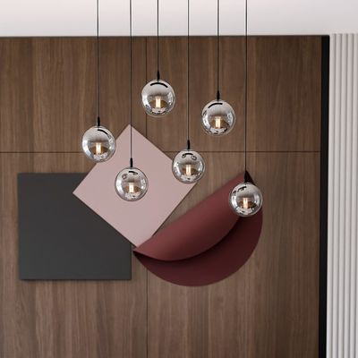 Emibig Lighting Taklampa COSMO 6 BL GRAFIT