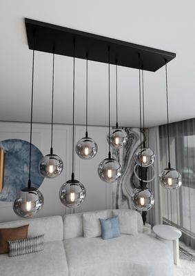 Emibig Lighting Taklampa COSMO 9 BL GRAFIT