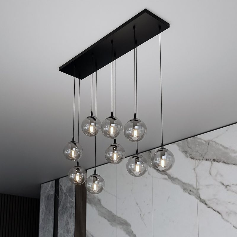 Emibig Lighting Taklampa COSMO 9 BL GRAFIT