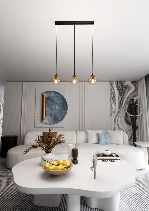 Emibig Lighting Taklampa COSMO 3 HONUNG