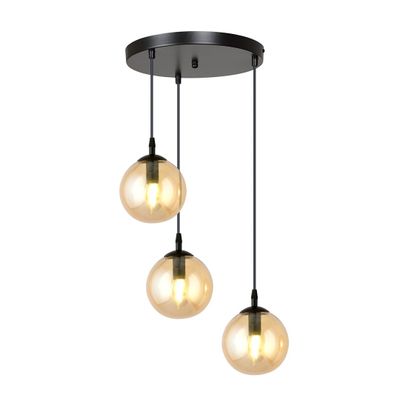 Emibig Lighting Taklampa COSMO 3 BL PREMIUM HONUNG