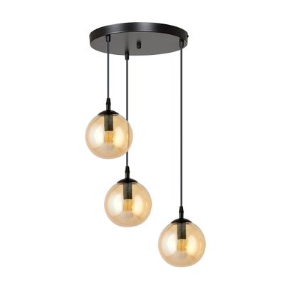 Emibig Lighting Taklampa COSMO 3 BL PREMIUM HONUNG