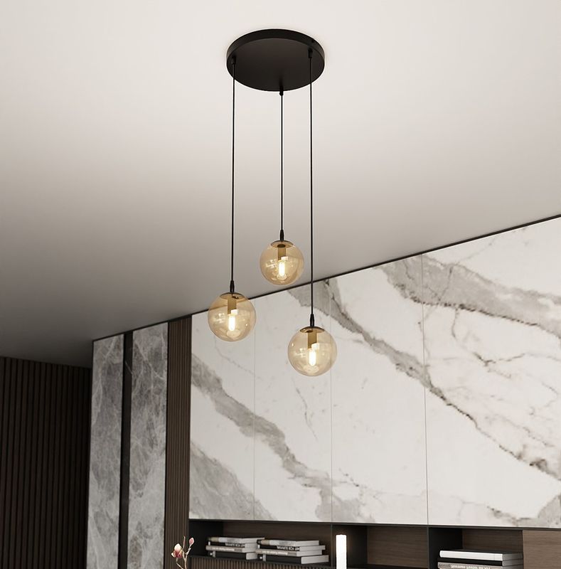Emibig Lighting Taklampa COSMO 3 BL PREMIUM HONUNG