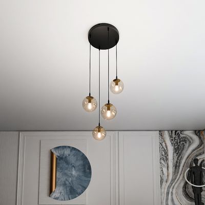 Emibig Lighting Taklampa COSMO 4 BL PREMIUM HONUNG