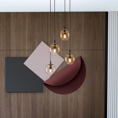 Emibig Lighting Taklampa COSMO 4 BL PREMIUM HONUNG