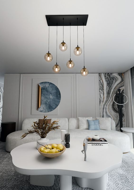 Emibig Lighting Taklampa COSMO 6 HONUNG