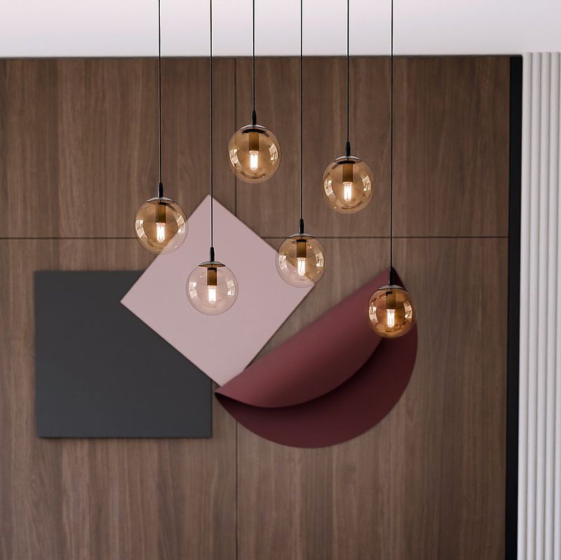 Emibig Lighting Taklampa COSMO 6 HONUNG