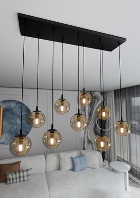 Emibig Lighting Taklampa COSMO 9 HONUNG