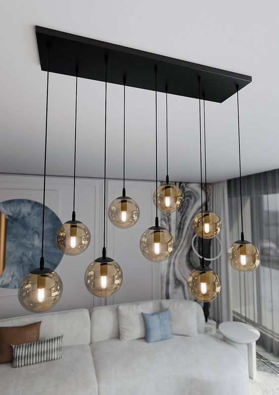 Emibig Lighting Taklampa COSMO 9 HONUNG