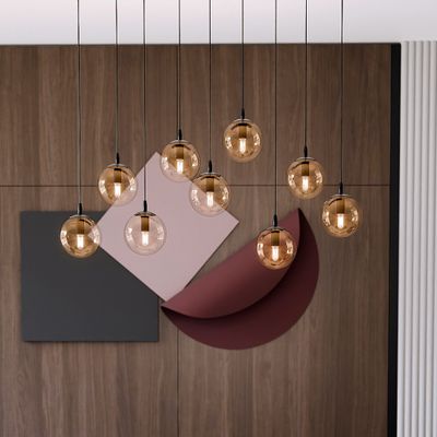 Emibig Lighting Taklampa COSMO 9 HONUNG
