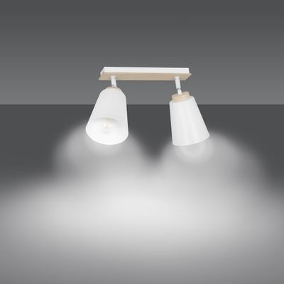 Emibig Lighting Taklampa ATLAS 2 VIT