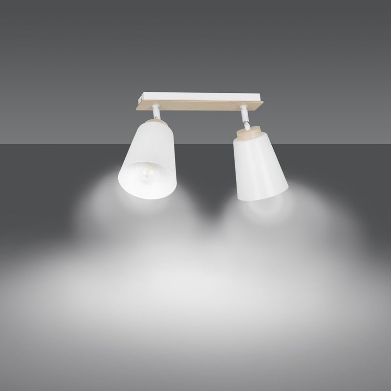 Emibig Lighting Taklampa ATLAS 2 VIT