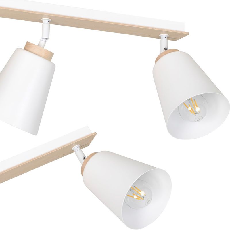 Emibig Lighting Taklampa ATLAS 2 VIT