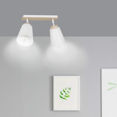 Emibig Lighting Taklampa ATLAS 2 VIT