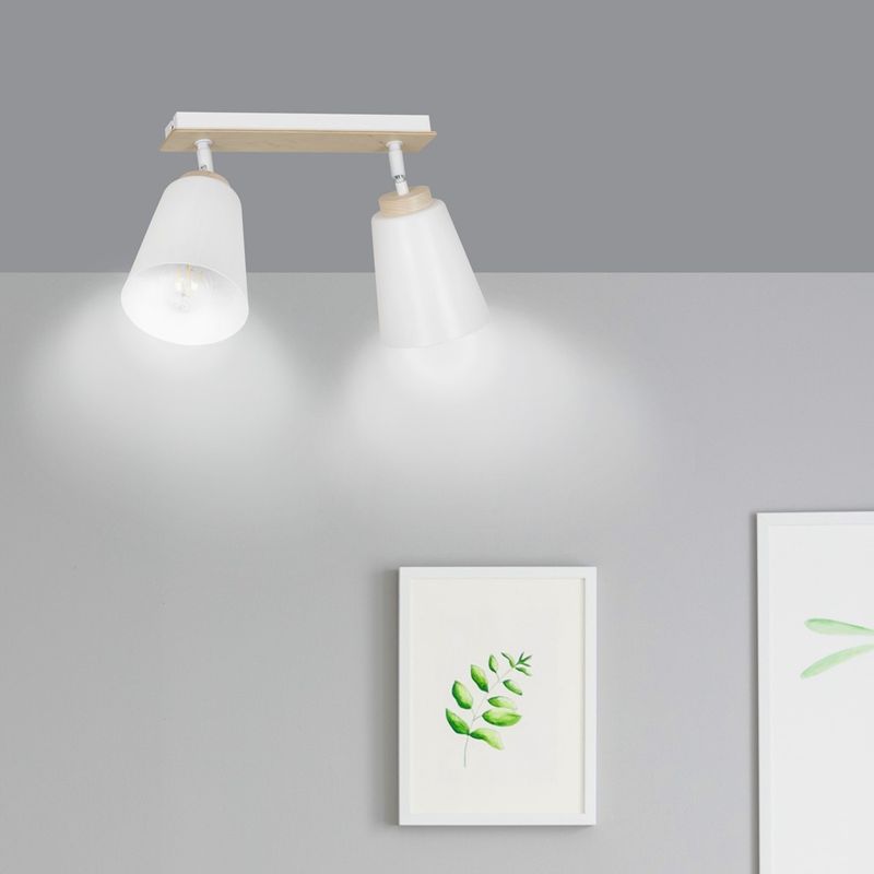Emibig Lighting Taklampa ATLAS 2 VIT