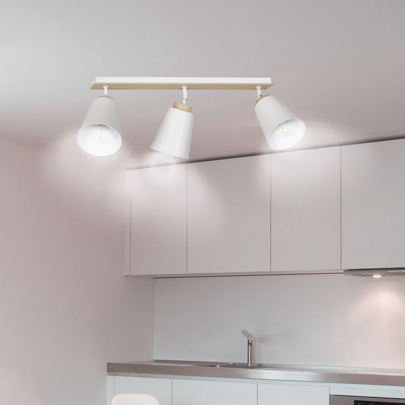 Emibig Lighting Taklampa ATLAS 3 VIT