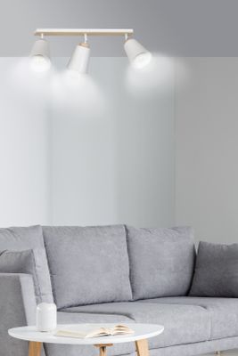 Emibig Lighting Taklampa ATLAS 3 VIT