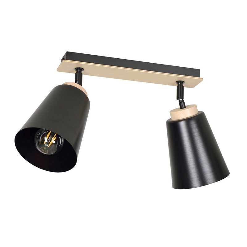 Emibig Lighting Taklampa ATLAS 2 SVART
