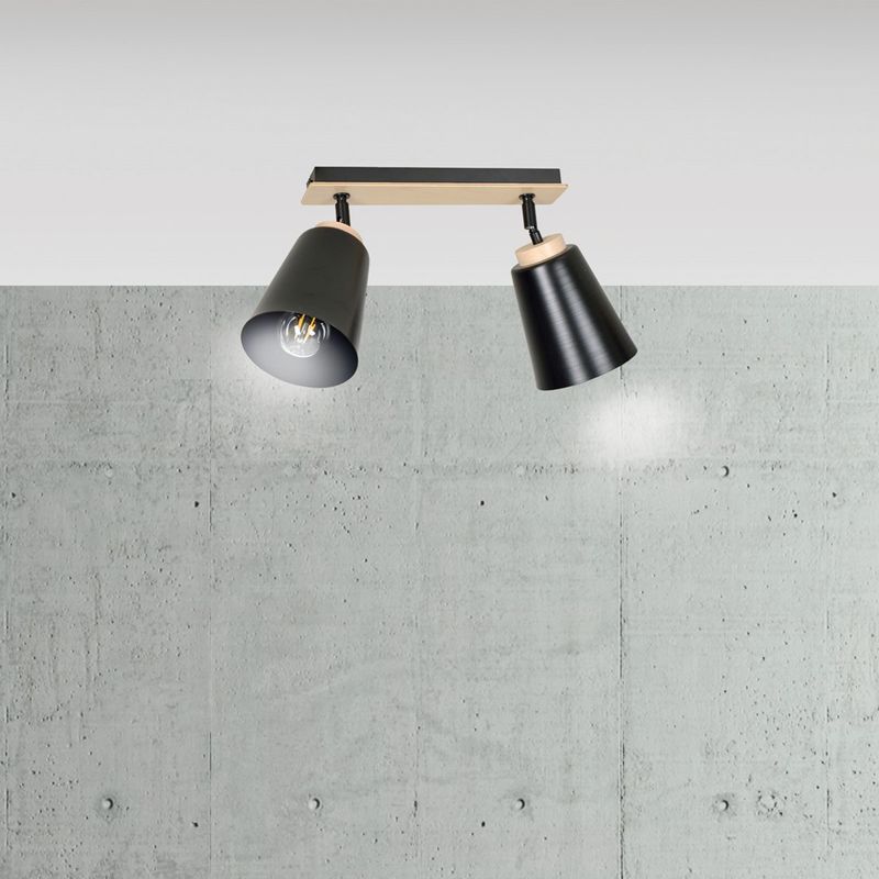 Emibig Lighting Taklampa ATLAS 2 SVART
