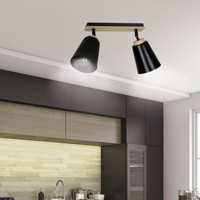 Emibig Lighting Taklampa ATLAS 2 SVART