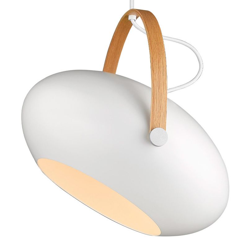 Halo Design D.C Pendant Pendellampa Vit, Oak Ø40 cm