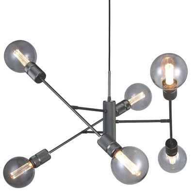 Halo Design HALO 6L Pendellampa Gun Black Ø75 cm