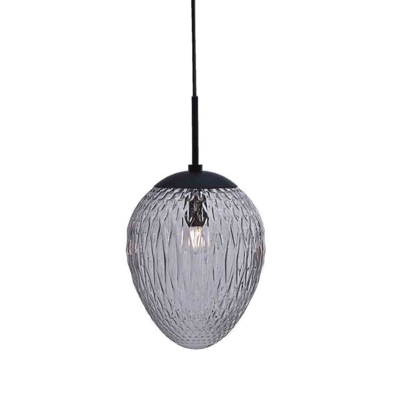 Halo Design Woods pendant Pendellampa Rök Ø25 cm